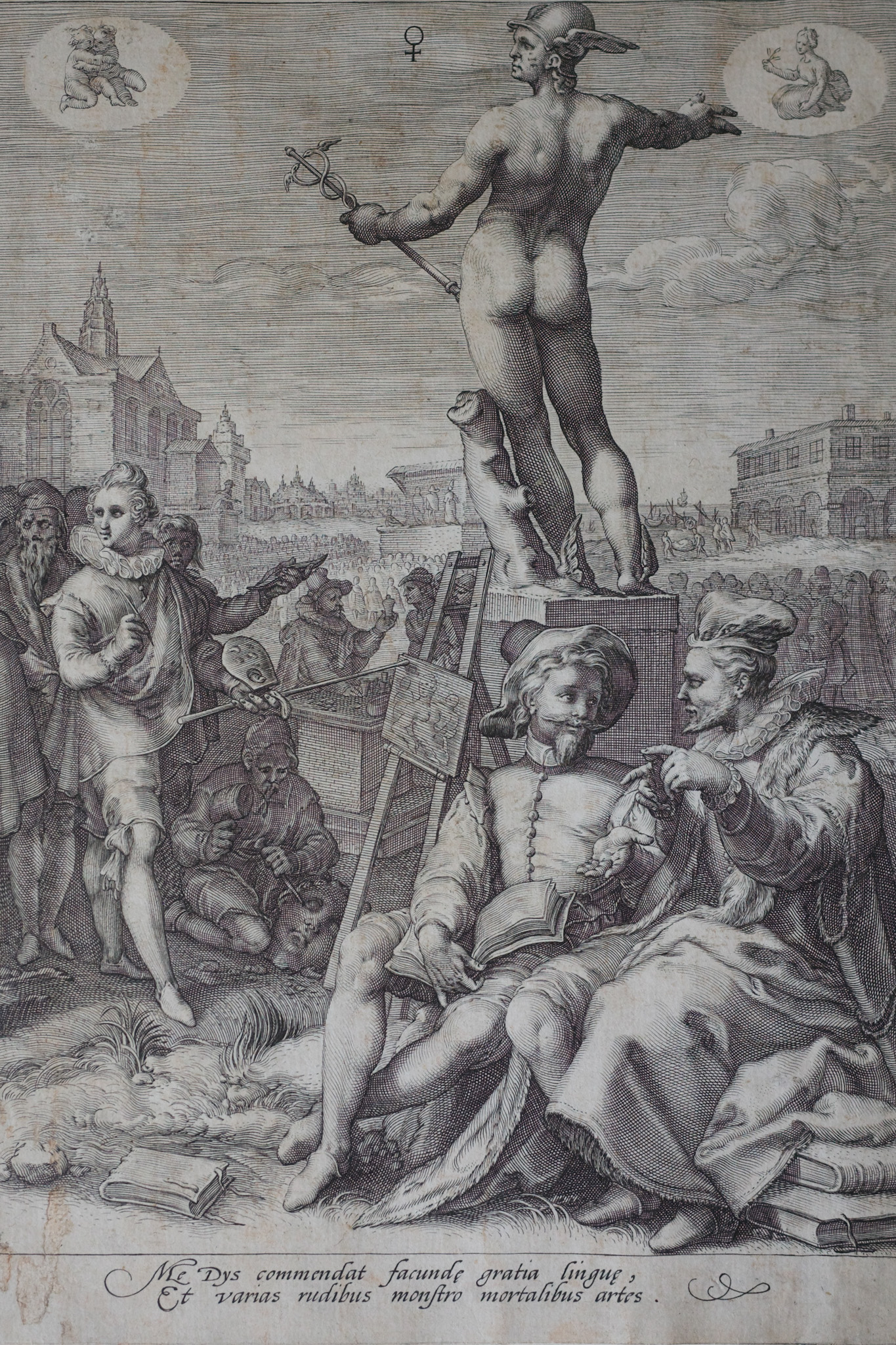 Mercury Presiding Over the Arts